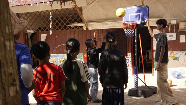 Spreading Basketball Love Through Rural Cambodia